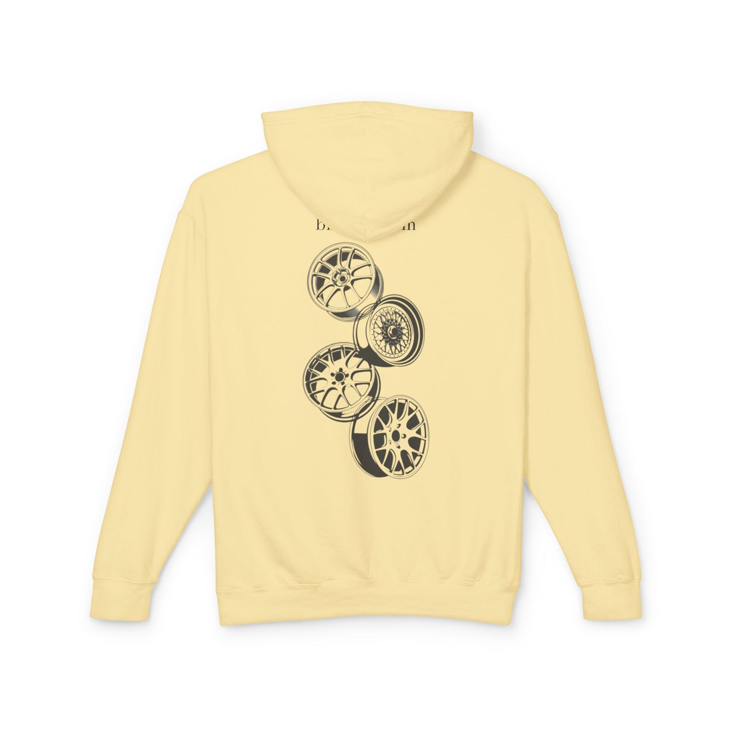 Wheels go round hoodie