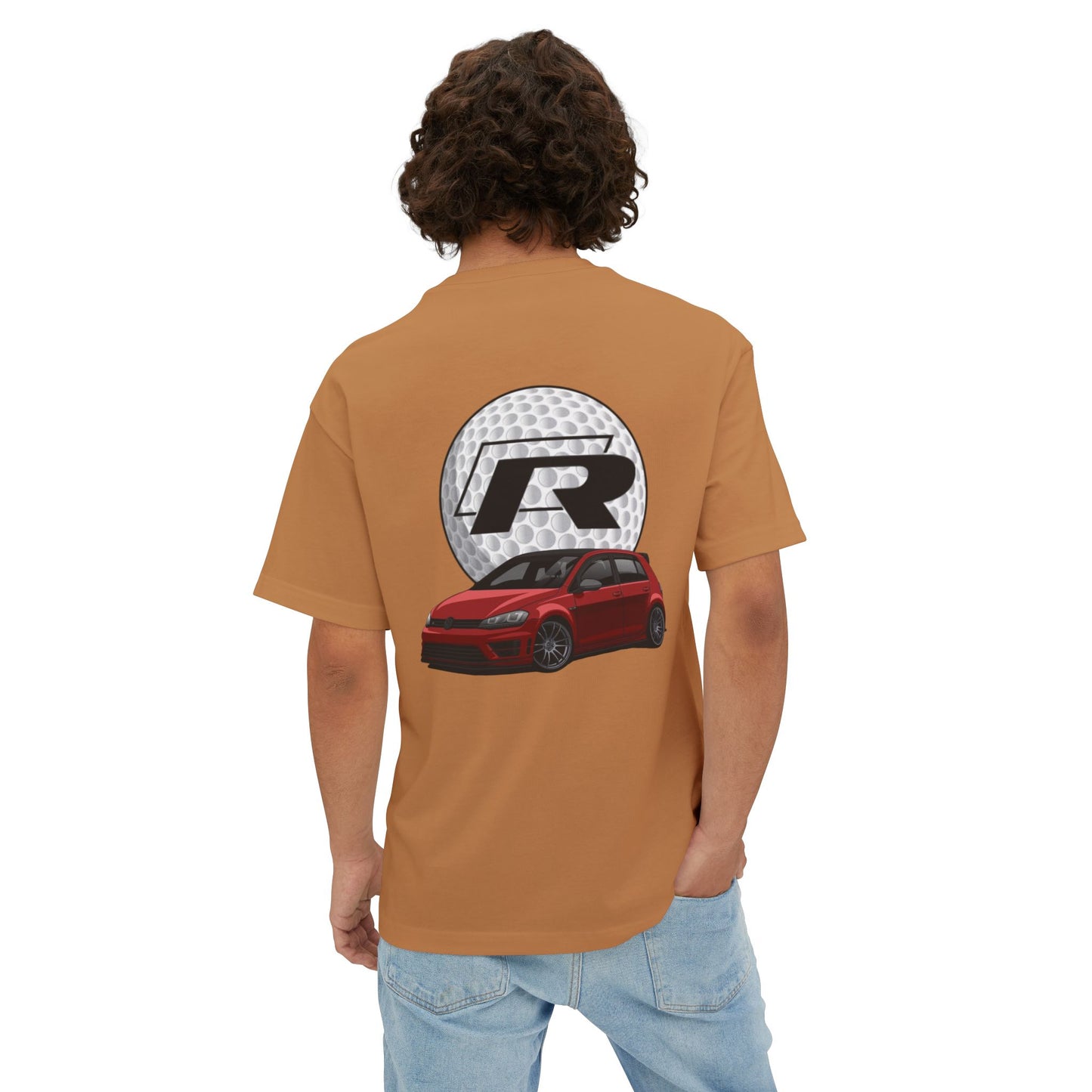 Red Golfer shirt
