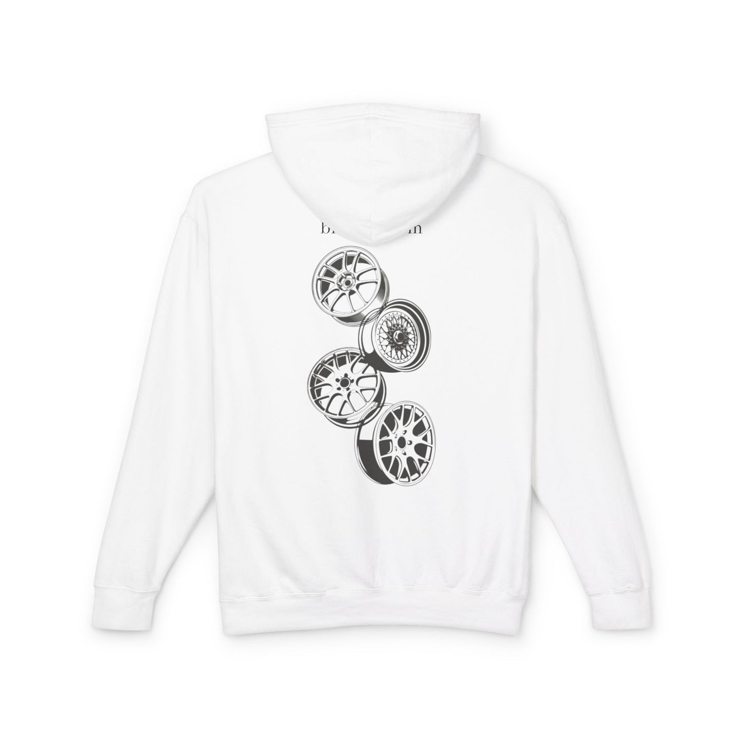 Wheels go round hoodie