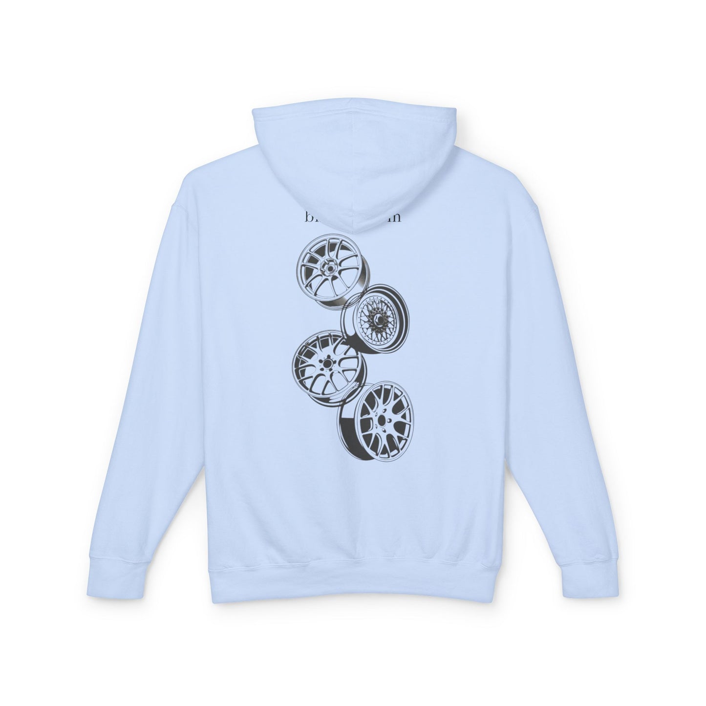 Wheels go round hoodie