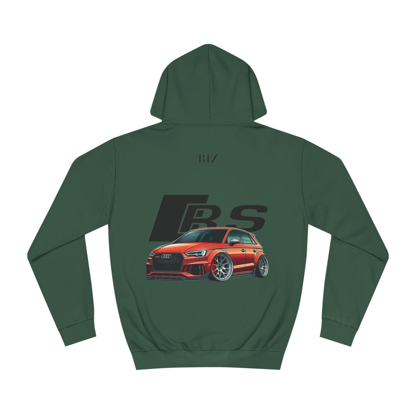 Orange Audi hoodie