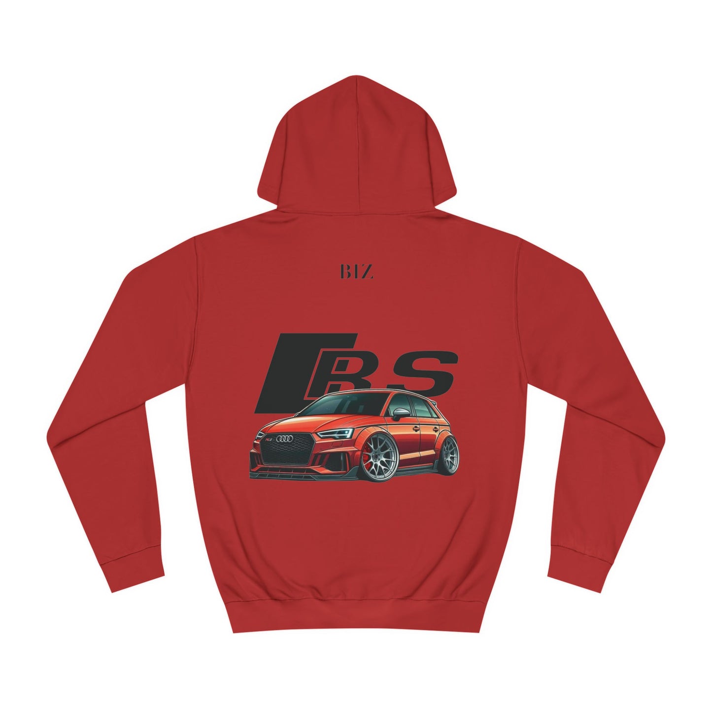 Orange Audi hoodie