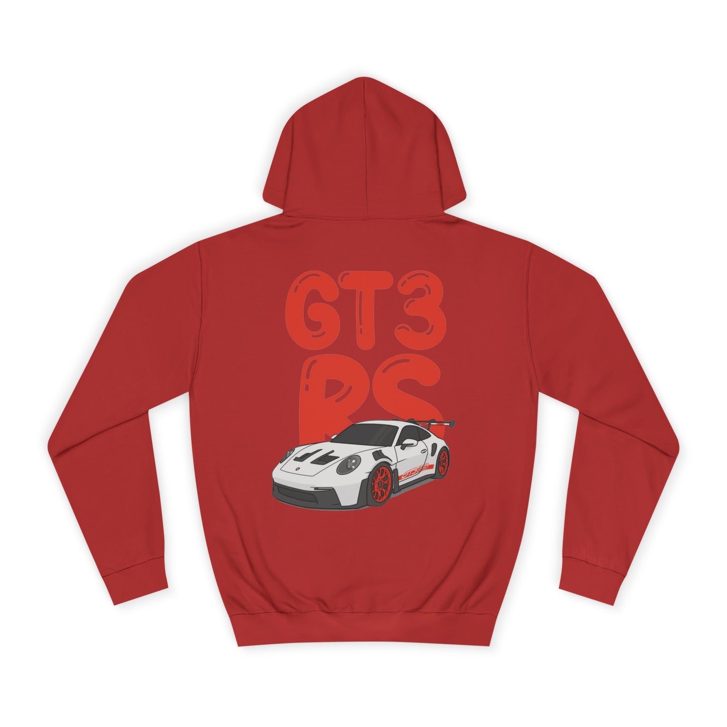 Red and white gt3rs hoodie