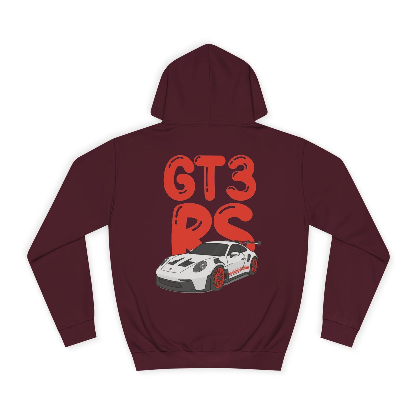Red and white gt3rs hoodie