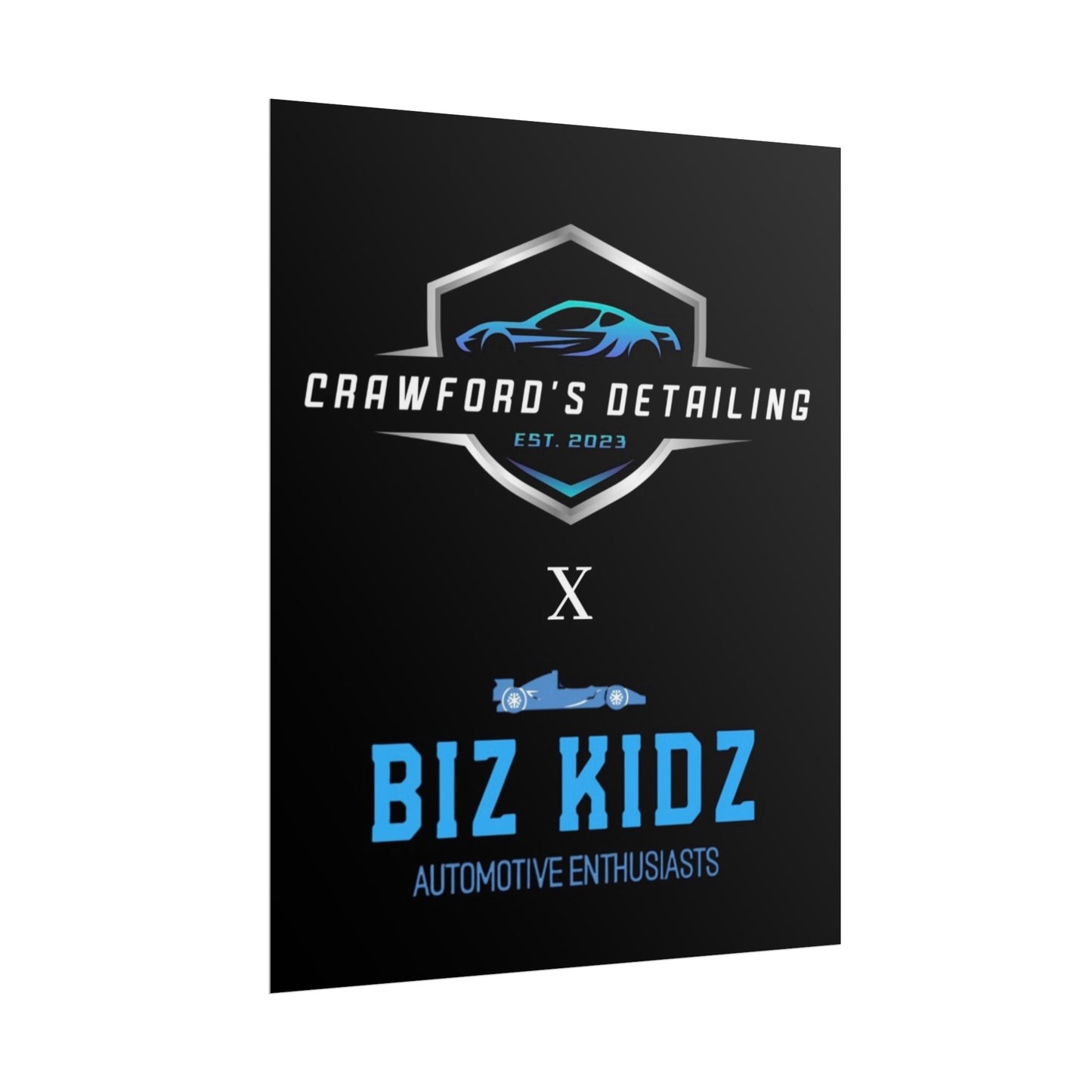 Biz x Crawford’s detailing poster