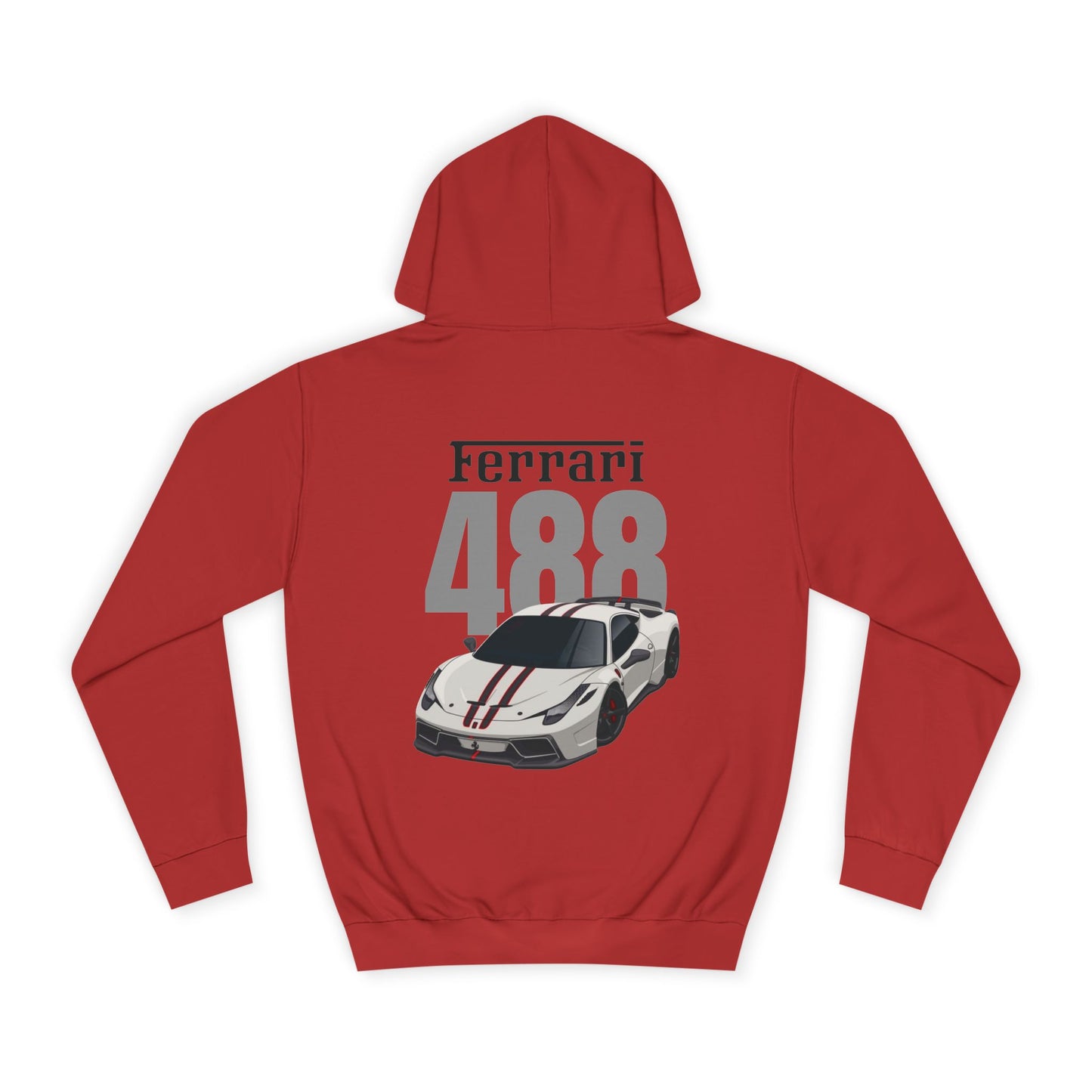 Gray Ferrari hoodie