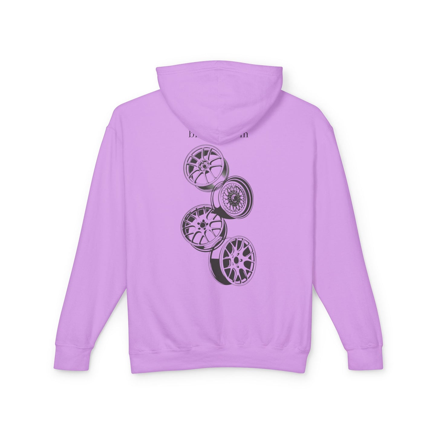 Wheels go round hoodie