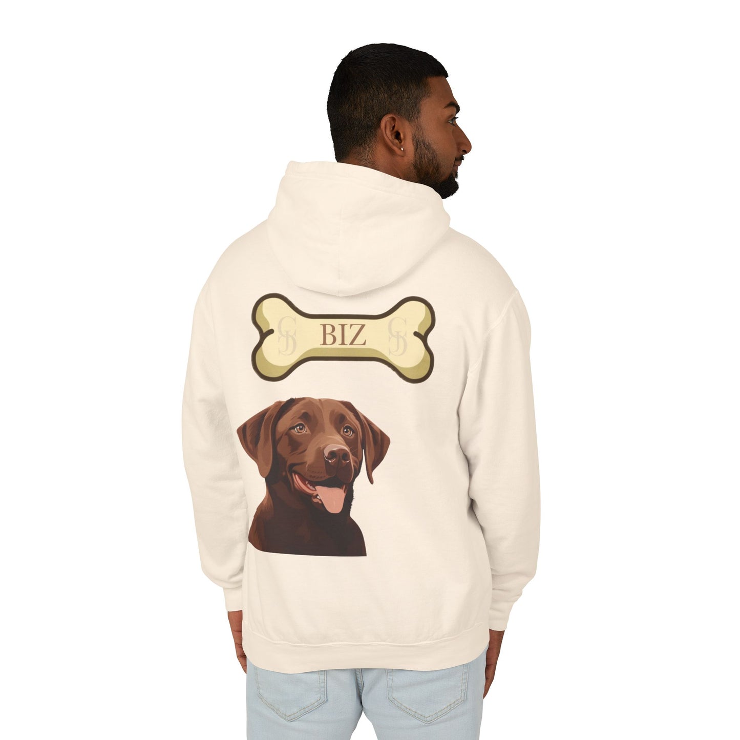 Dog bone hoodie