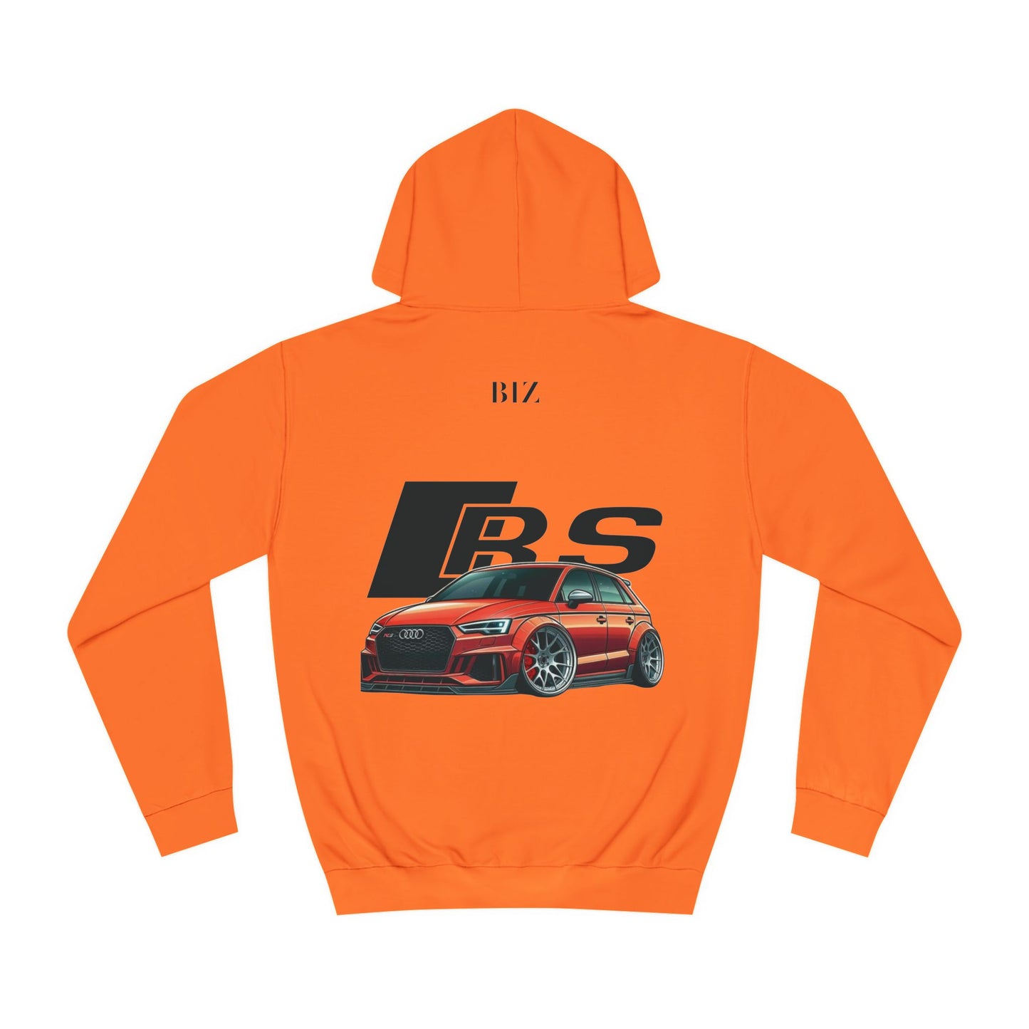 Orange Audi hoodie