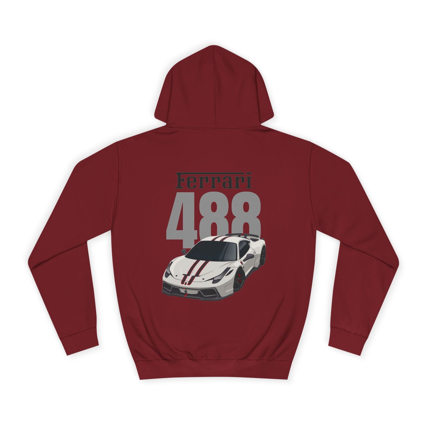 Gray Ferrari hoodie