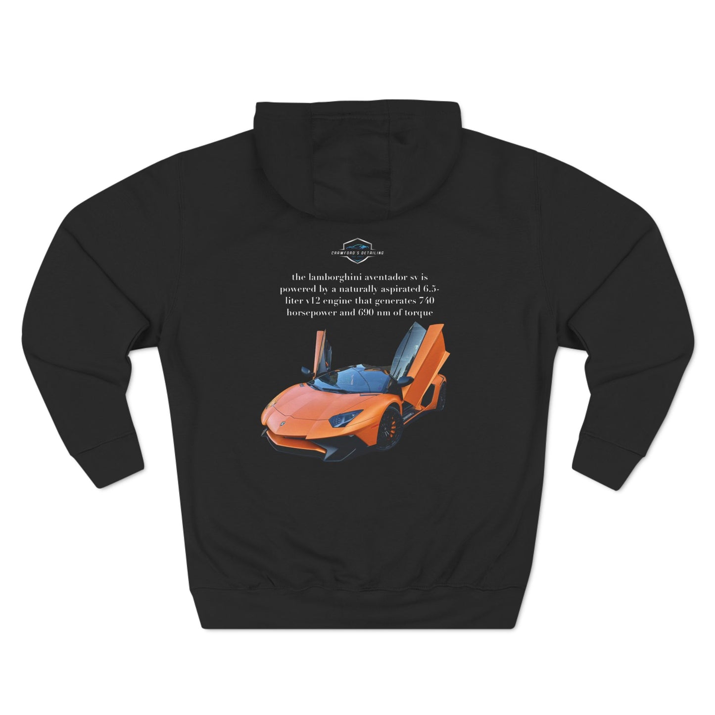 Lamborghini Aventador SV hoodie