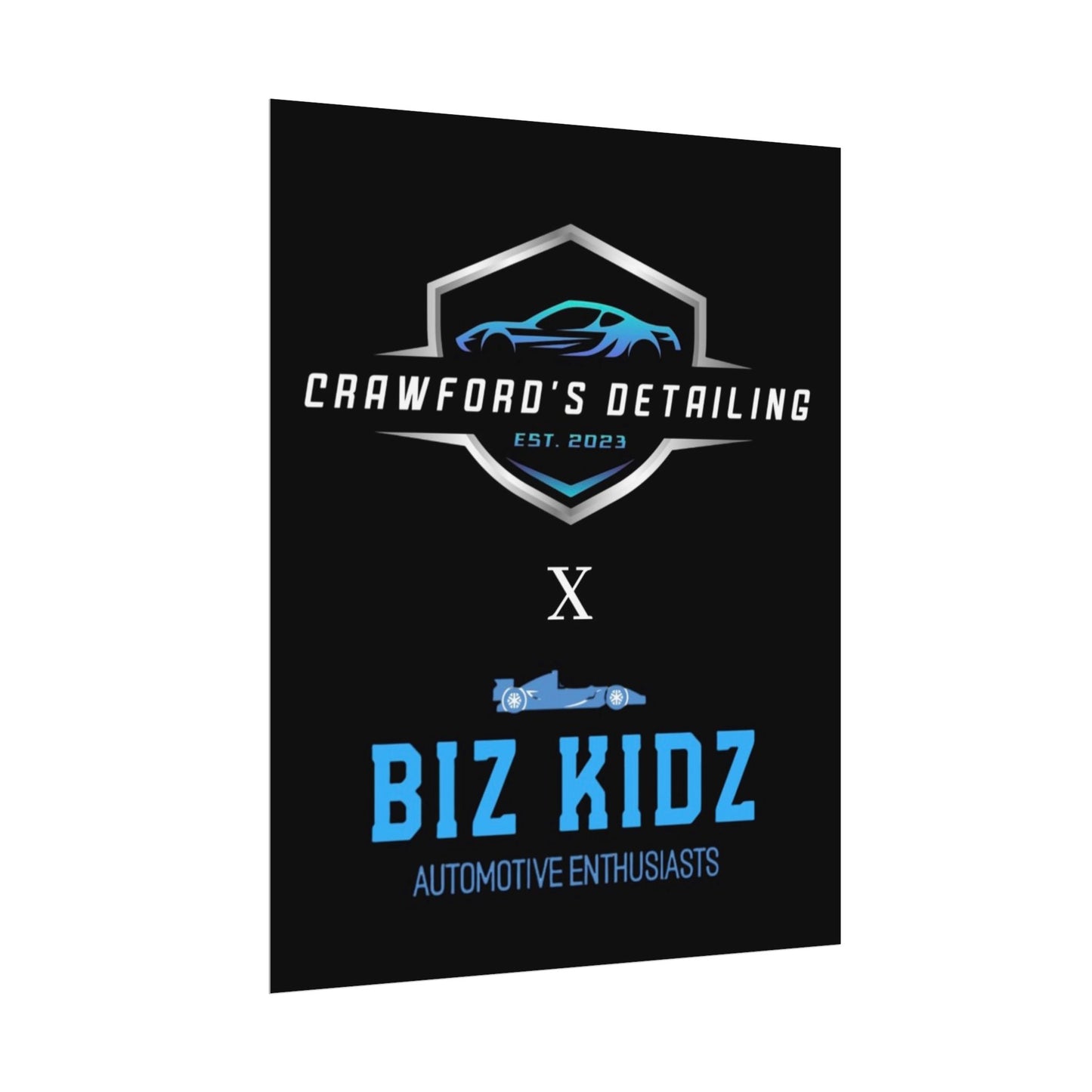 Biz x Crawford’s detailing poster