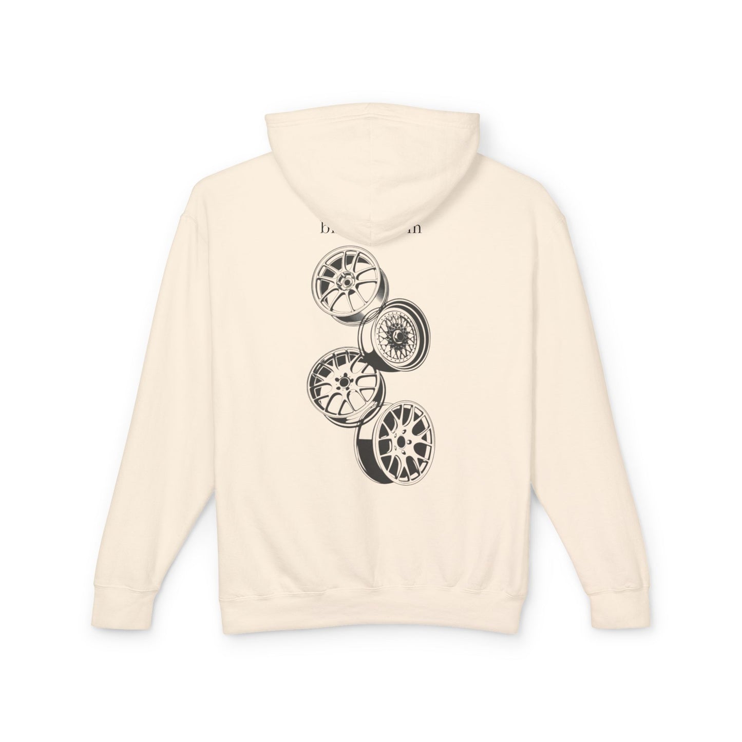 Wheels go round hoodie