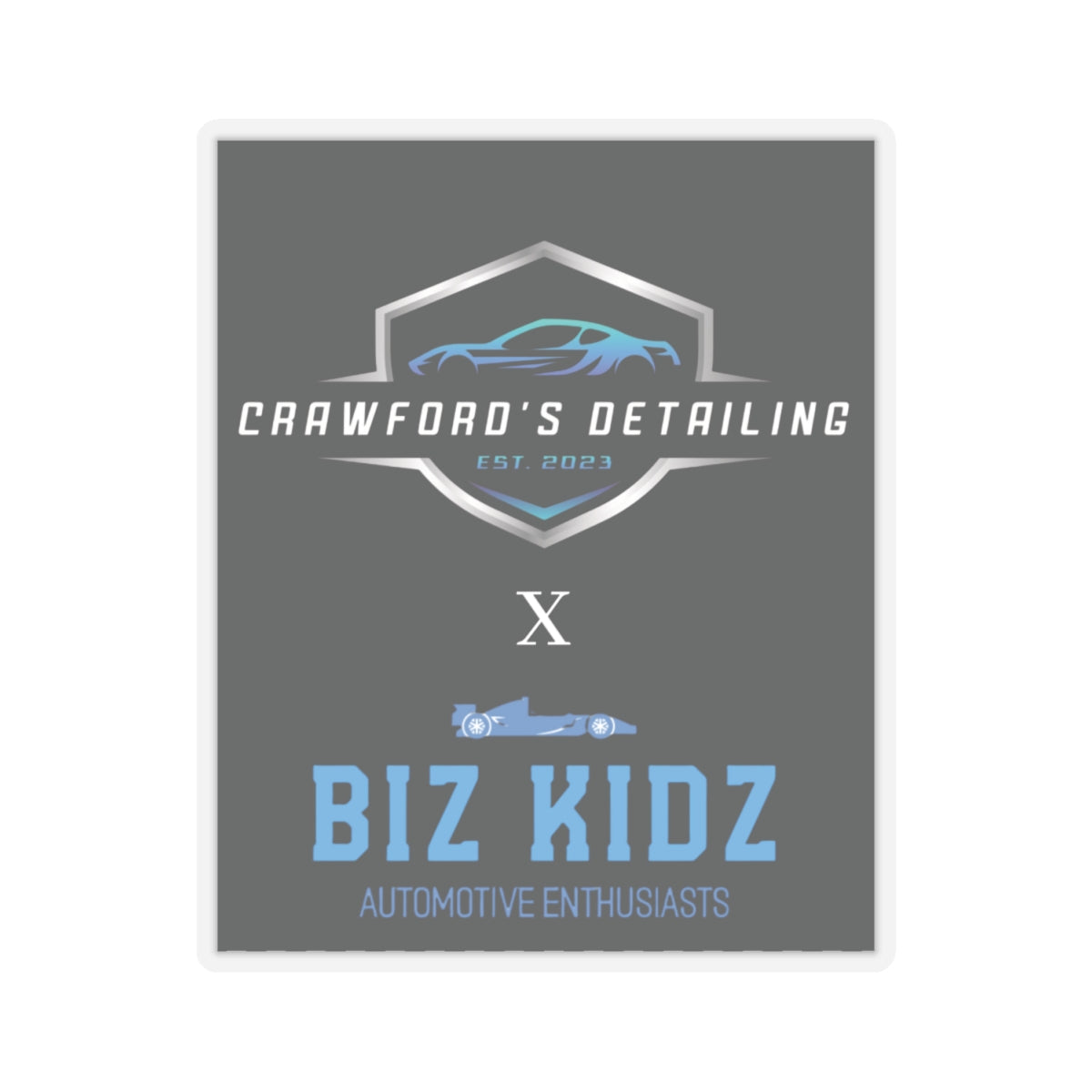 Biz x Crawford’s Detailing sticker