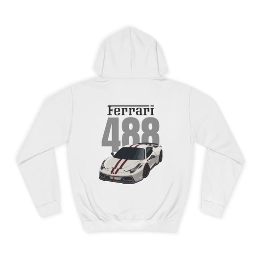 Gray Ferrari hoodie