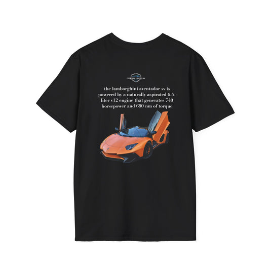 Info Aventador SV shirt