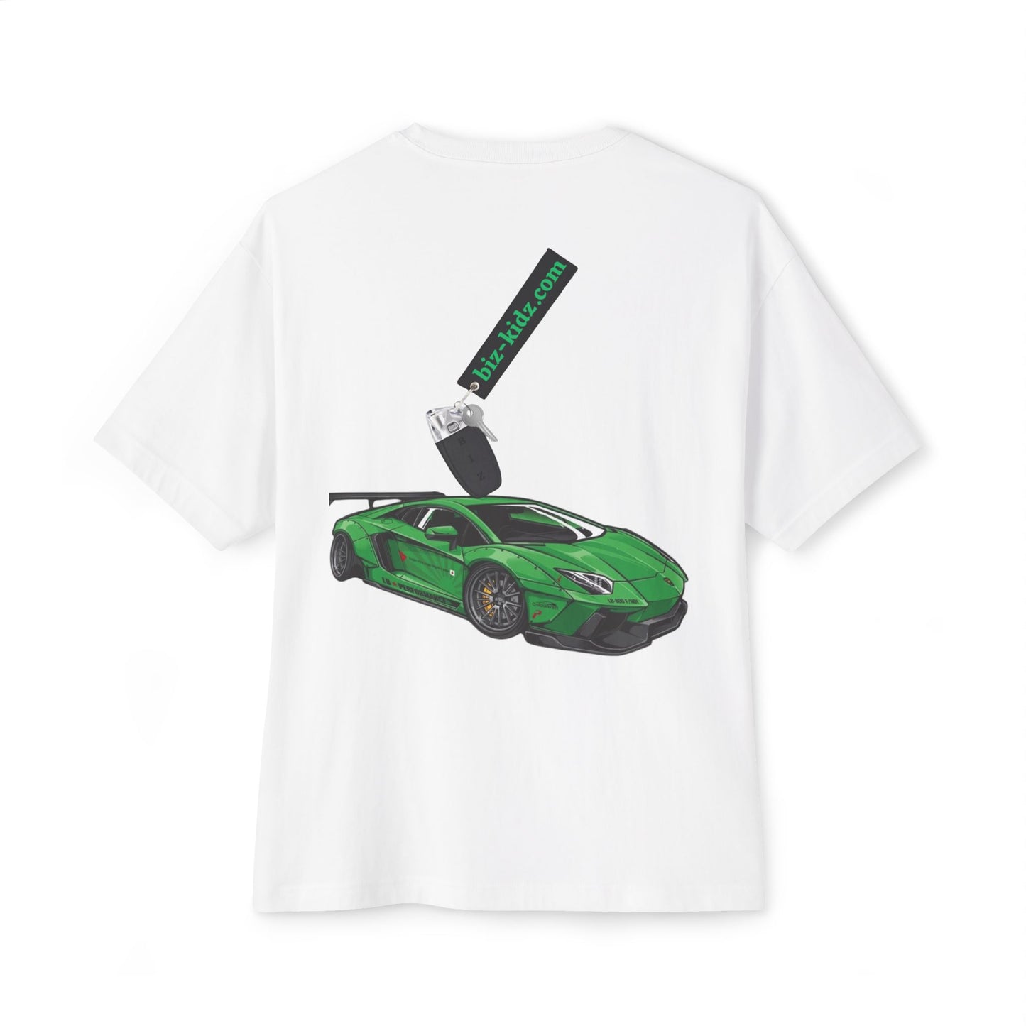 Green wide body lambo