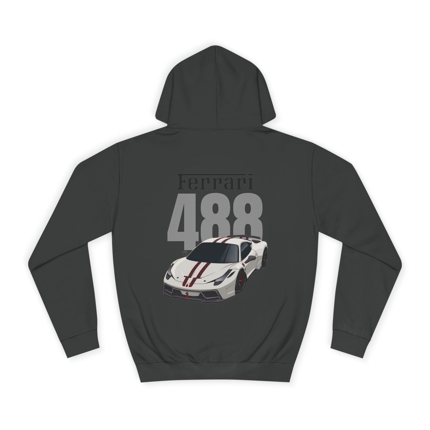 Gray Ferrari hoodie