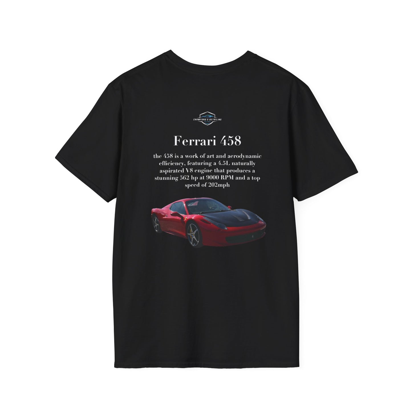 Info Ferrari 458 shirt