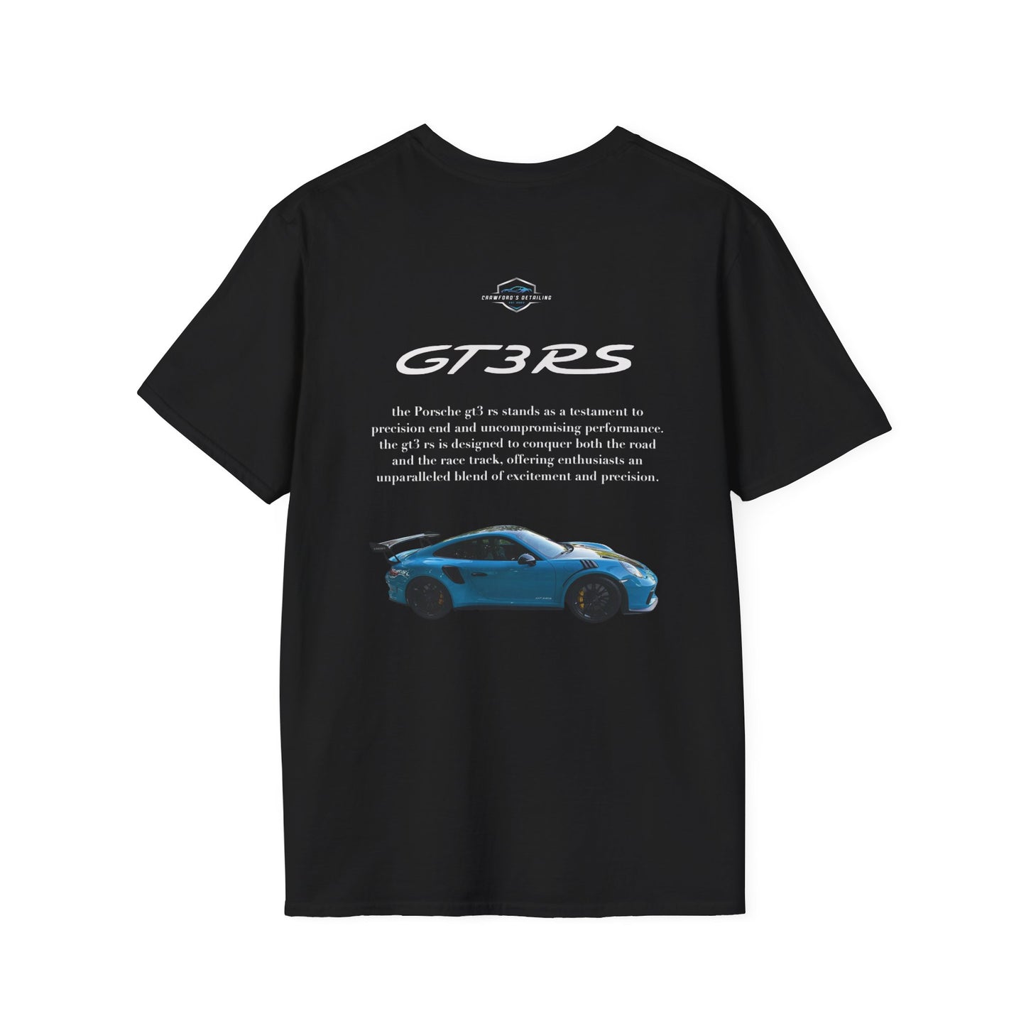 Info Blue Porsche GT3 RS Shirt