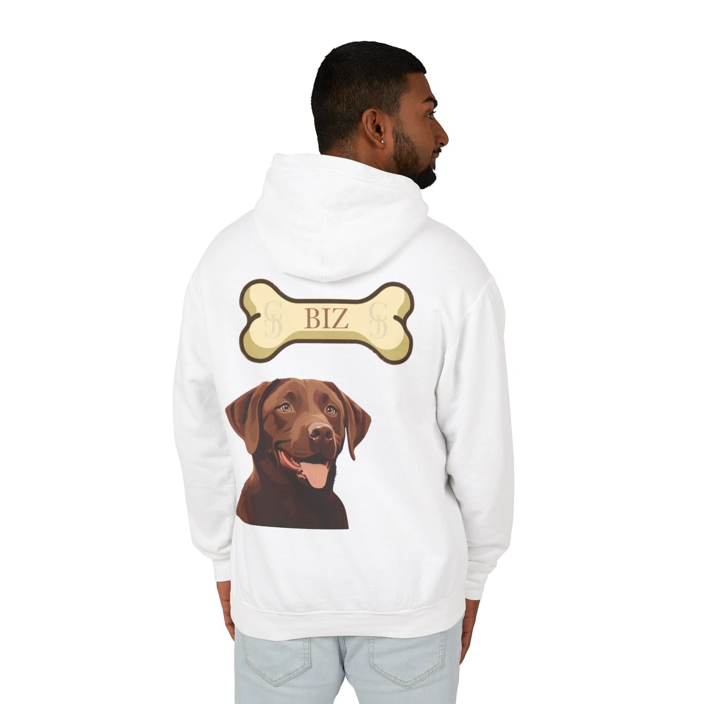 Dog bone hoodie