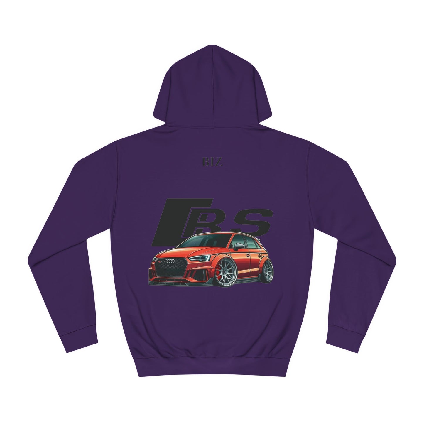 Orange Audi hoodie