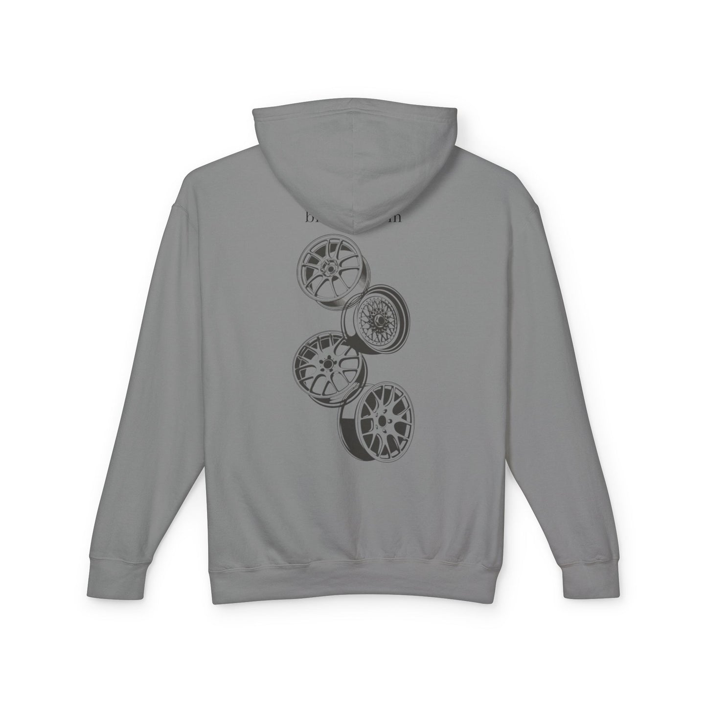 Wheels go round hoodie