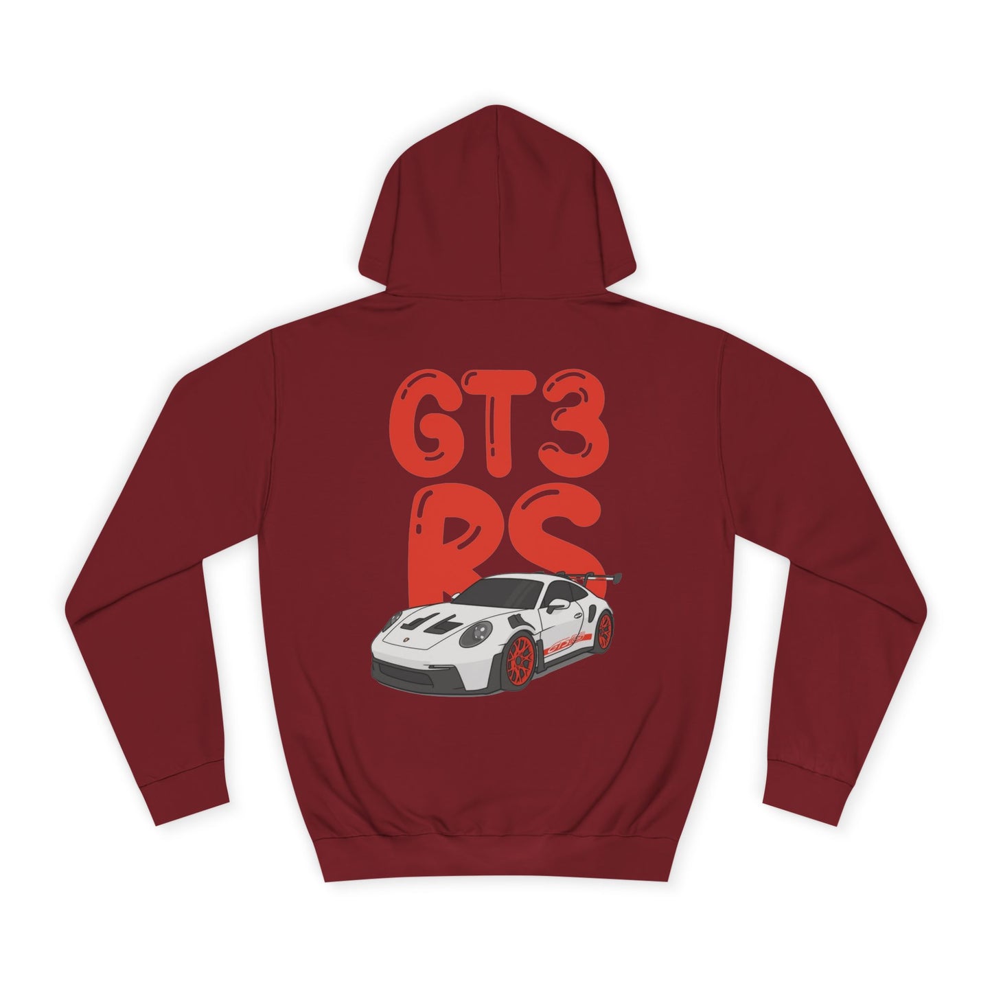 Red and white gt3rs hoodie