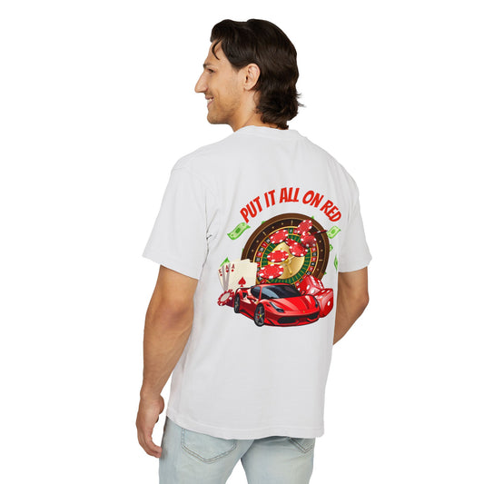 Put it all on red shirt