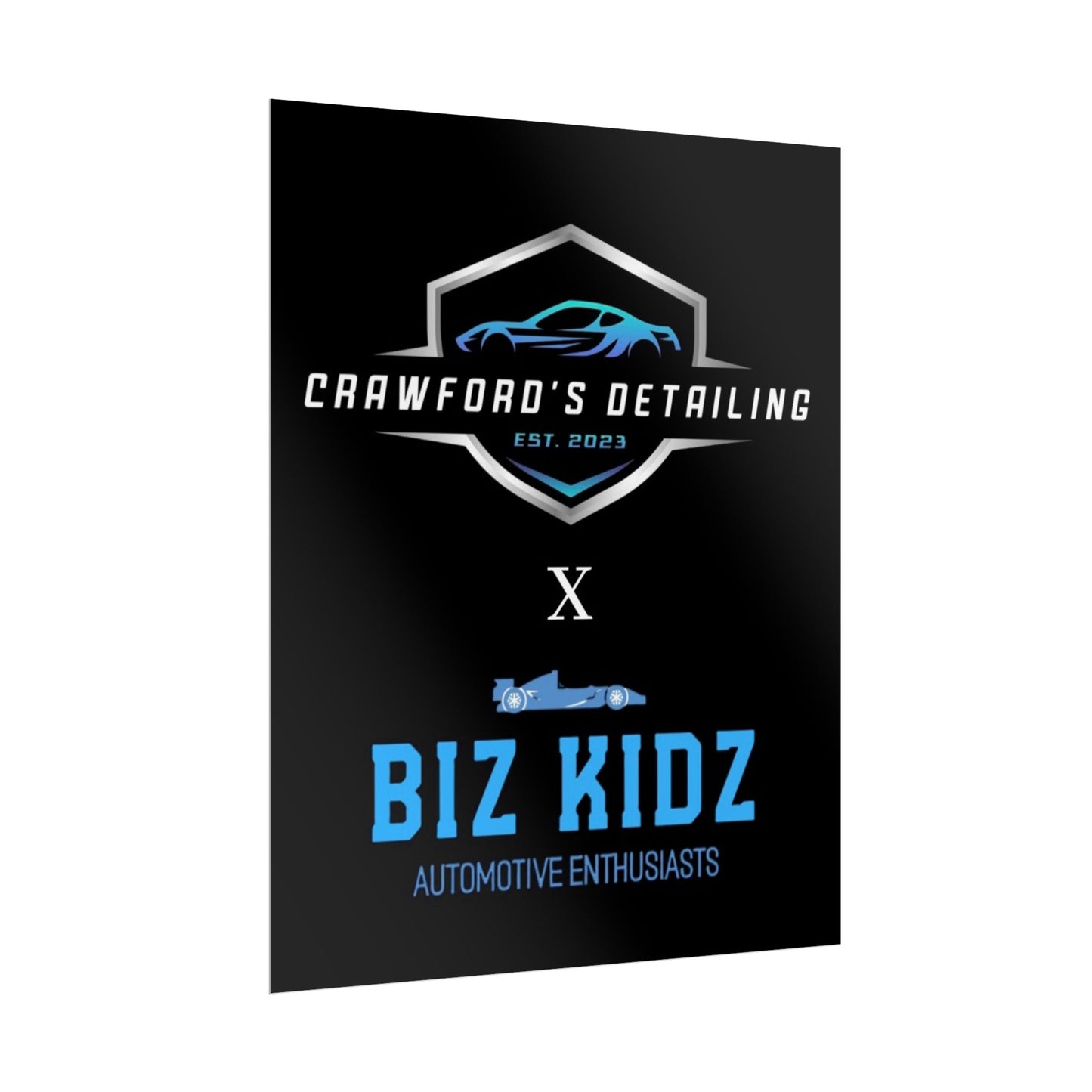 Biz x Crawford’s detailing poster