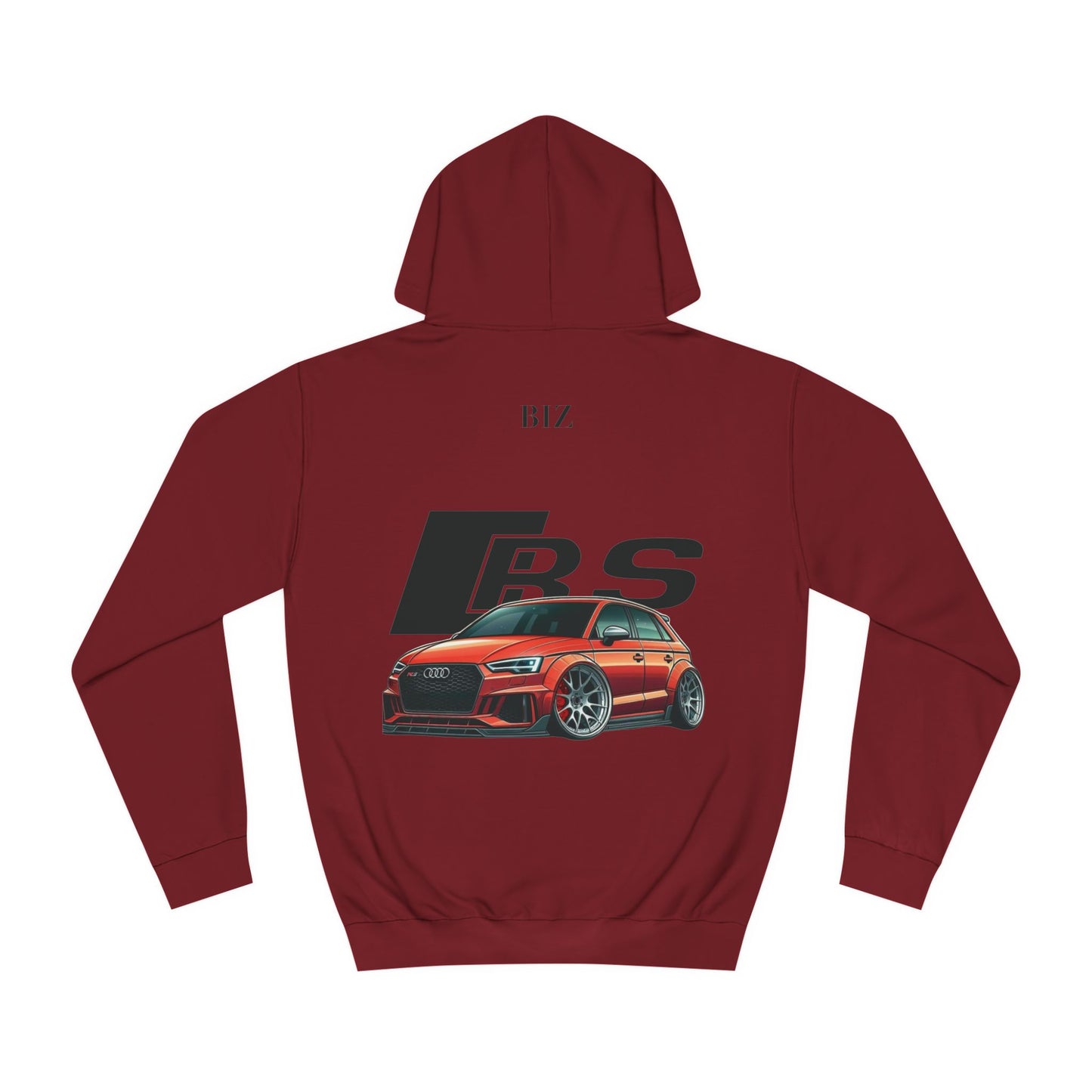 Orange Audi hoodie