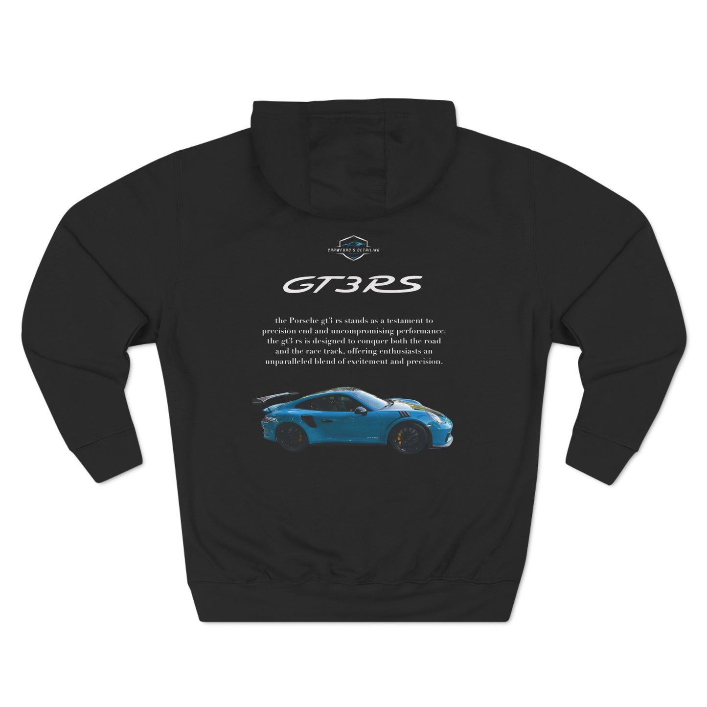 Blue gt3 rs hoodie