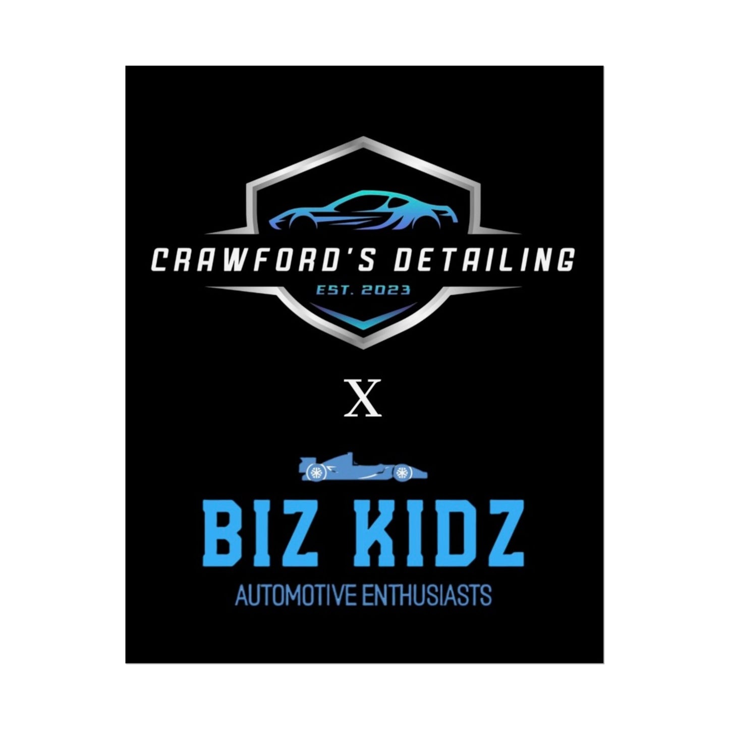 Biz x Crawford’s detailing poster