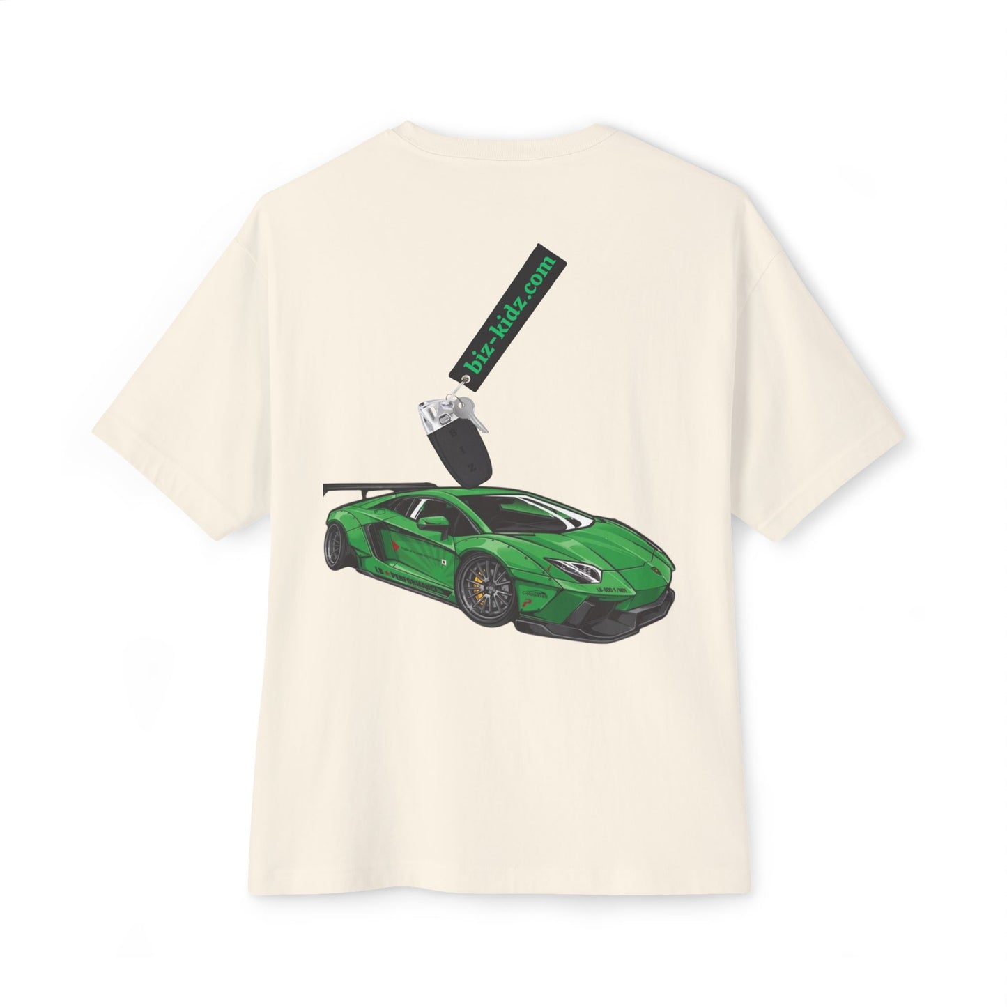 Green wide body lambo