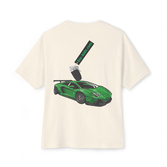 Green wide body lambo