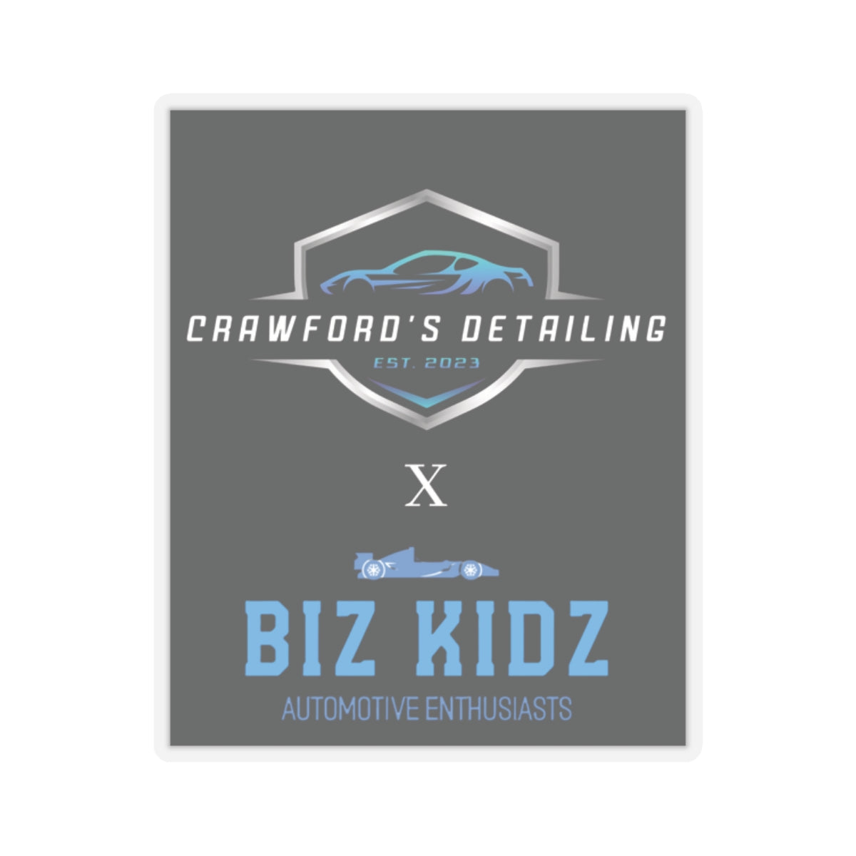 Biz x Crawford’s Detailing sticker