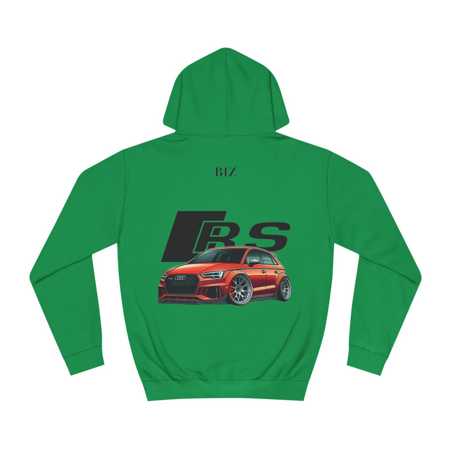 Orange Audi hoodie