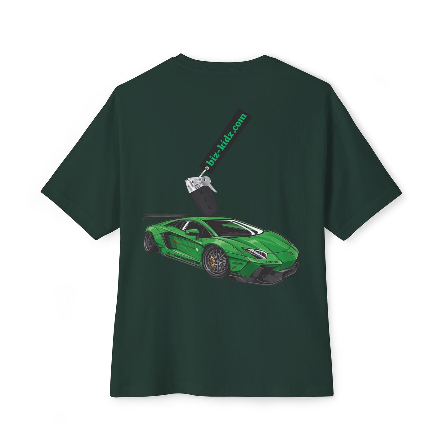 Green wide body lambo