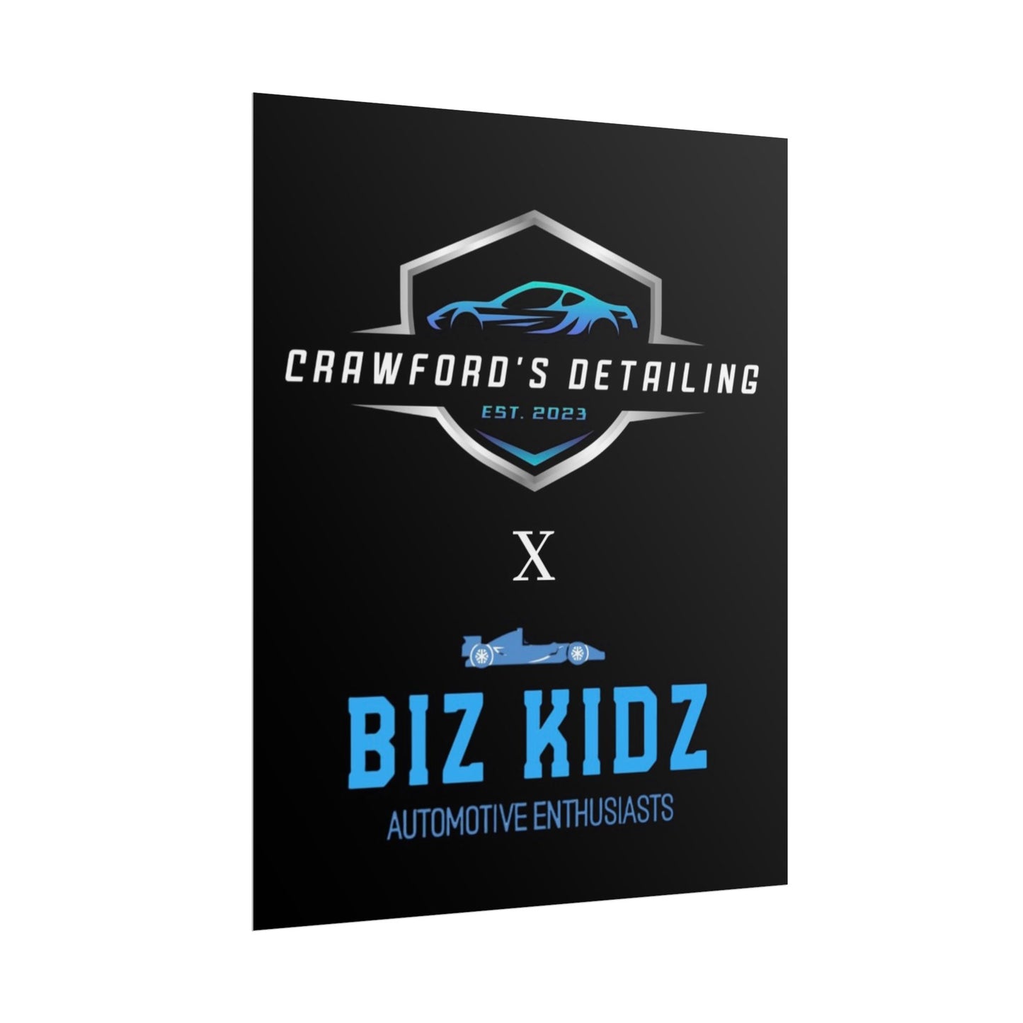 Biz x Crawford’s detailing poster