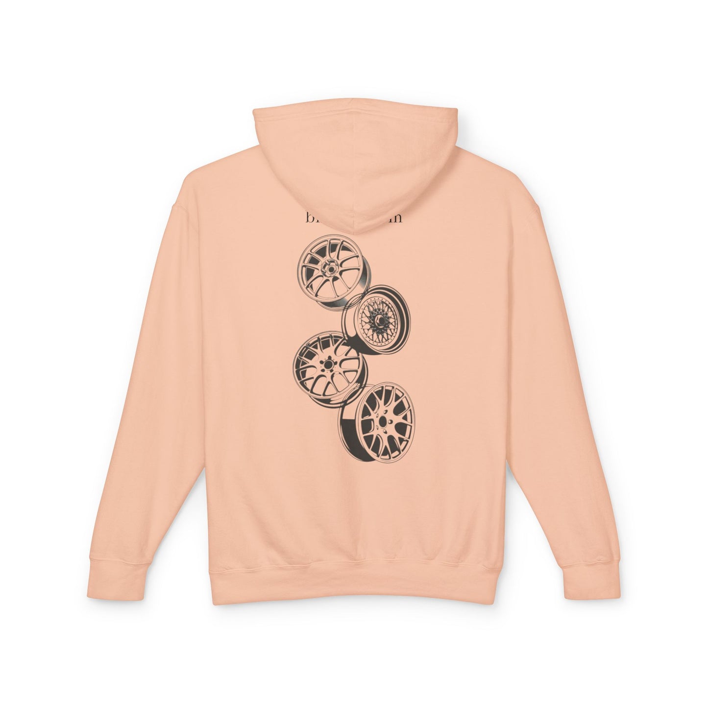 Wheels go round hoodie