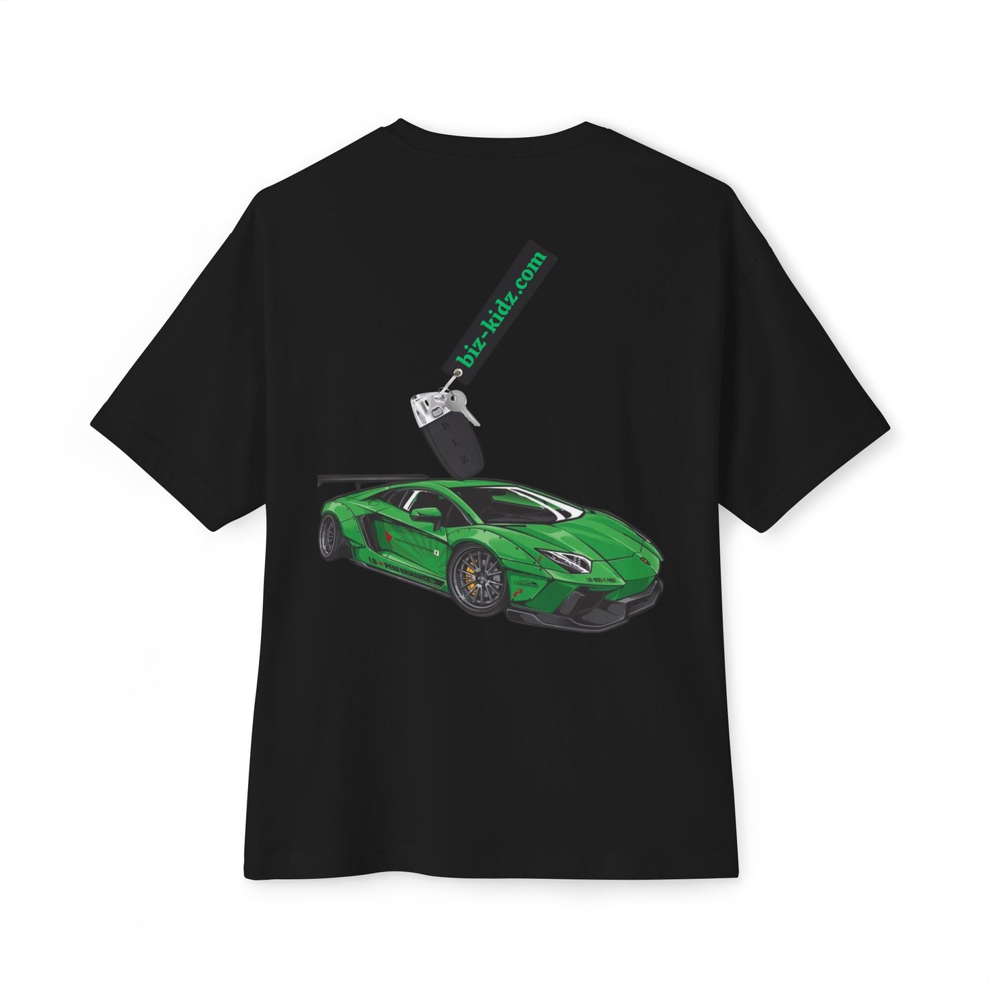 Green wide body lambo